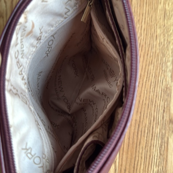 Marc New York Brown Leather Purse (Missing Shoulder Strap) - Picture 7 of 7